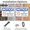 Signmission No Smoking In Pool Area OSHA Notice Sign, Plastic, 10in W x 7in L, 2PK OS-2PACK-NS-P-710-L-16184 - alternate 2